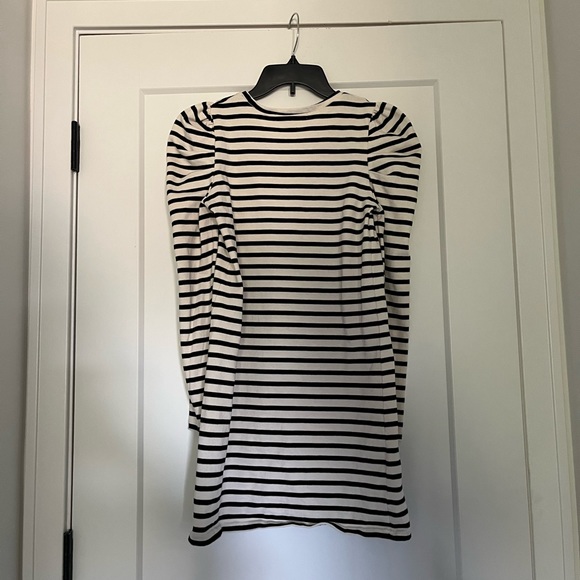 Rebecca Minkoff | Stripe Talia Mini Dress - Picture 3 of 4